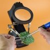 Modelcraft PCL2400 Helping Hands & LED Magnifier Workstation